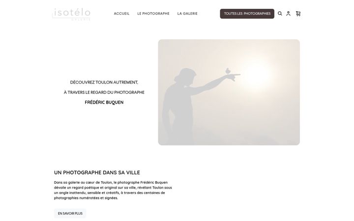 Skærmbillede af isotelogalerie.fr