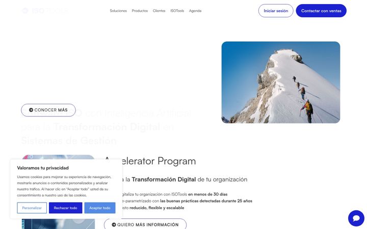 Screenshot of isotools.org