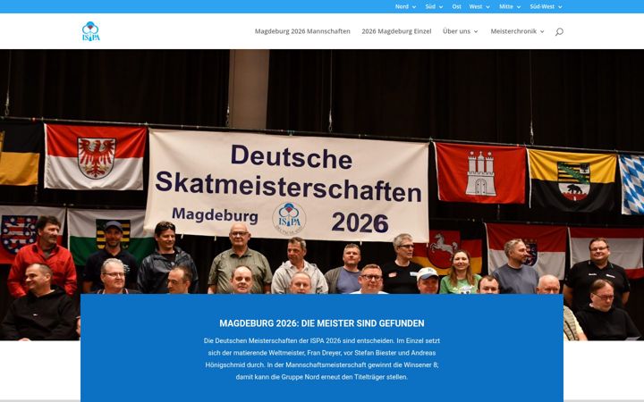 Screenshot of ispadeutschland.de