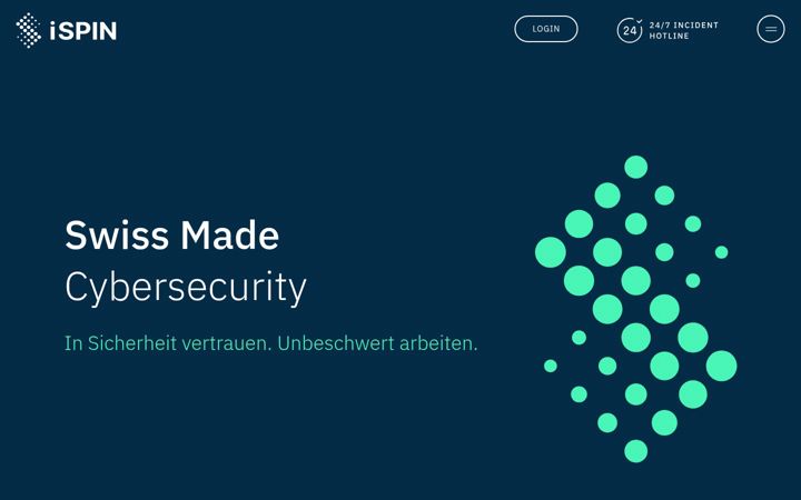 Screenshot of ispin.ch