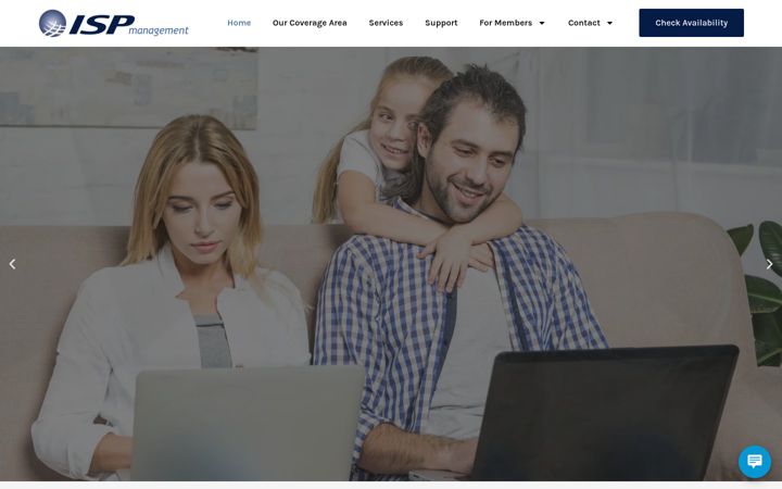Screenshot von ispmgt.com