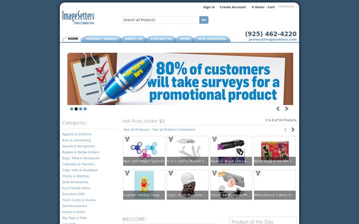 Screenshot of ispromos.com