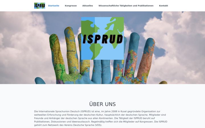 Screenshot of isprud.de