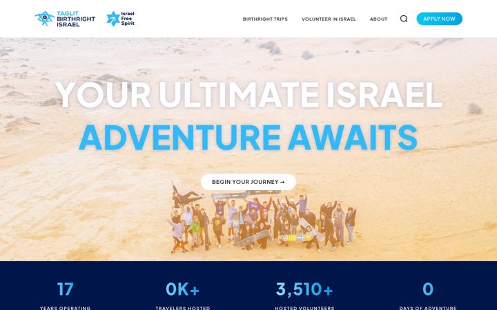 Screenshot of israelfreespirit.com