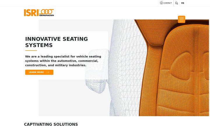 Screenshot of isriusa.com