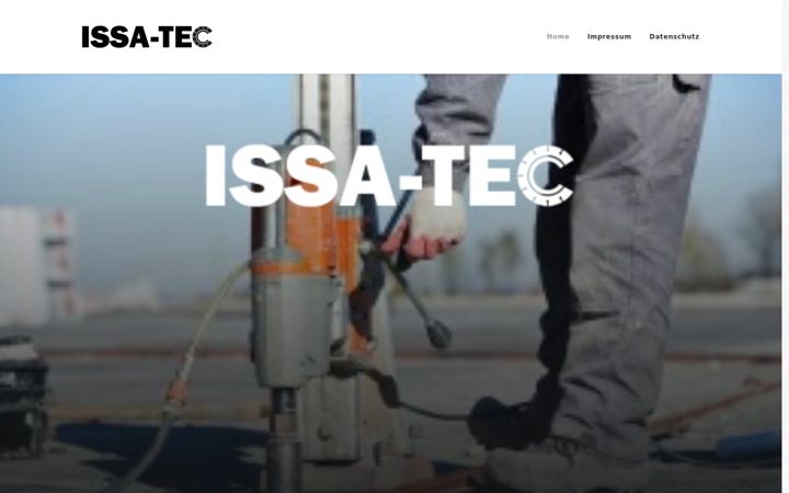 Screenshot of issa-tec.de