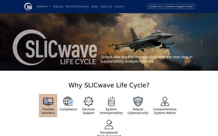 Screenshot of isscorp.com