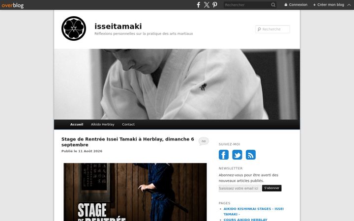 Screenshot of isseitamaki.com