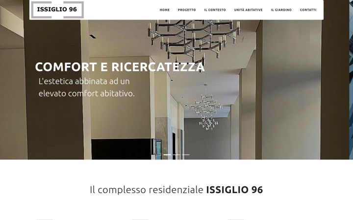 Screenshot of issiglio96.it
