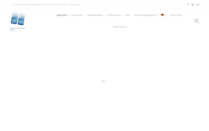 Screenshot of issingerweiher.it
