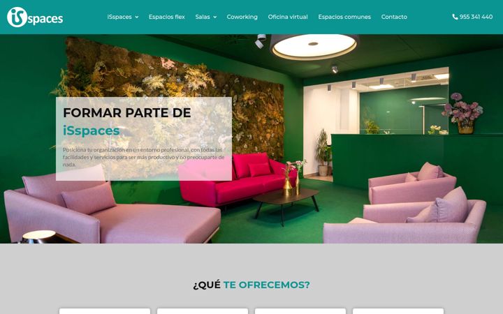 Screenshot of isspaces.com