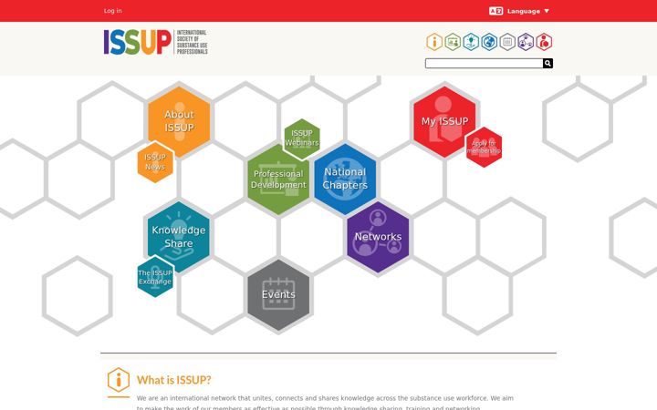 Screenshot of issup.net