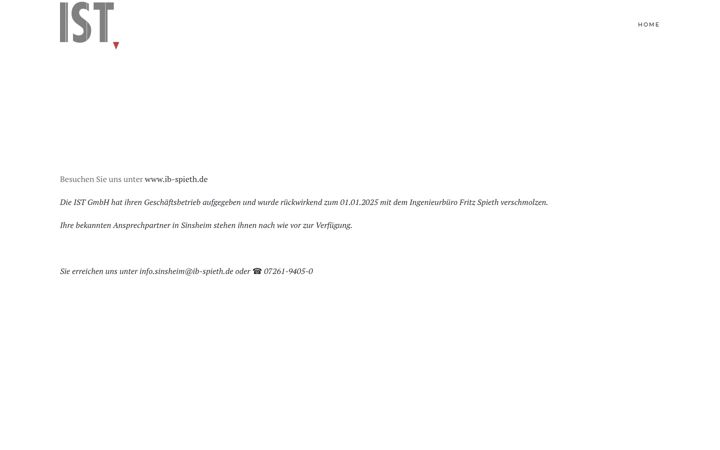 Screenshot of ist-ingenieure.de