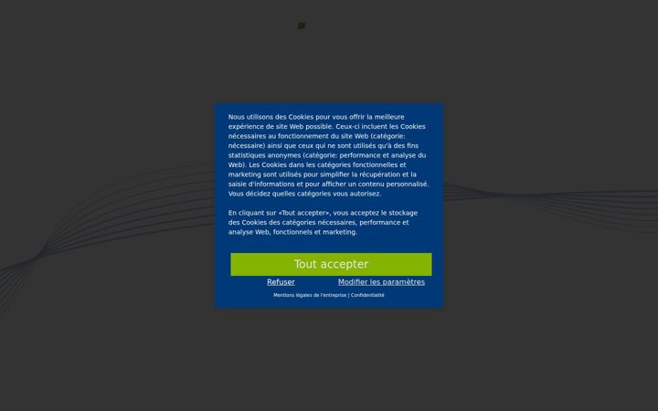 Screenshot of ista-digirob.fr