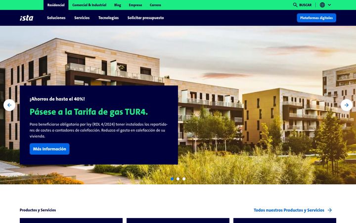 Screenshot of ista.es