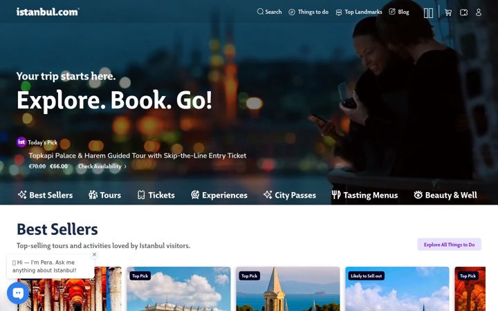 Screenshot von istanbul.com