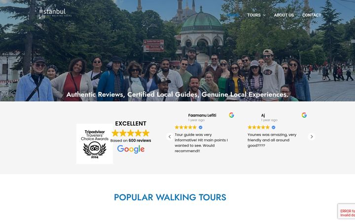 Screenshot of istanbulfreewalkingtours.com