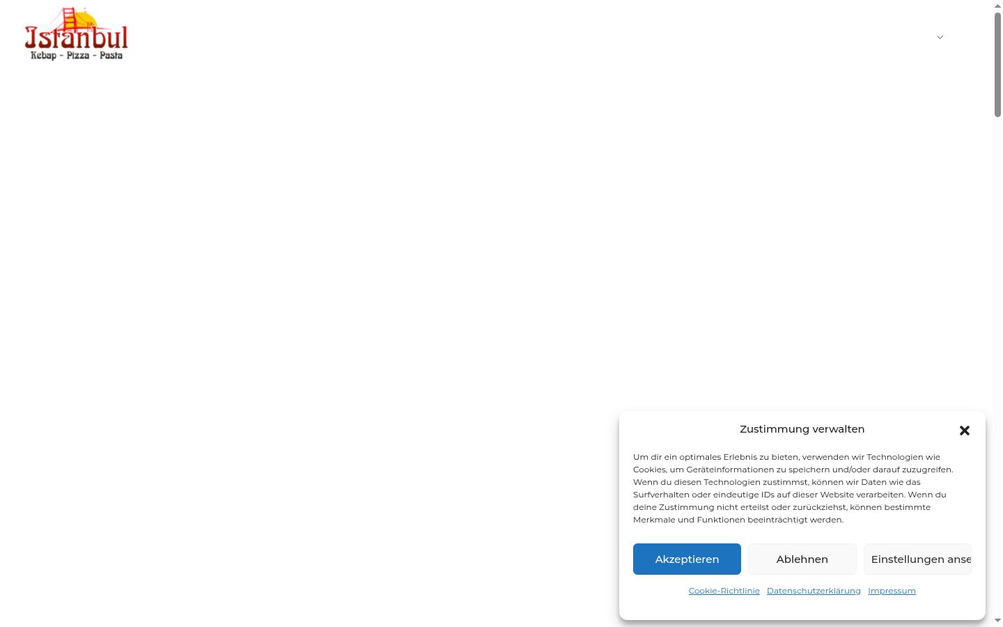 Zrzut ekranu banera zgody wyświetlanego przed jakąkolwiek interakcją