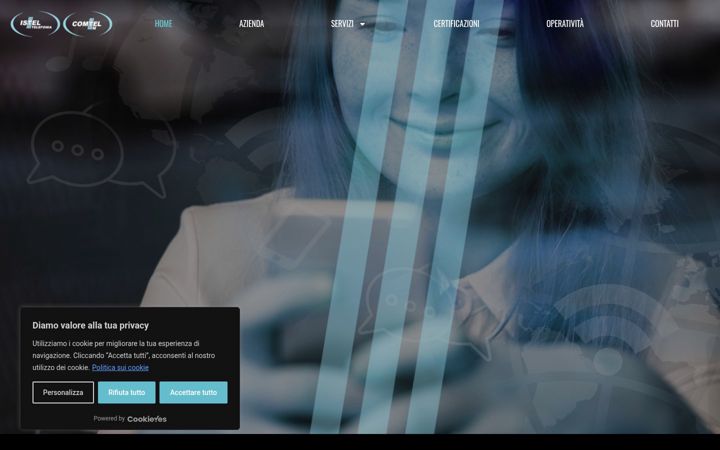 Screenshot of isteltelefonia.it