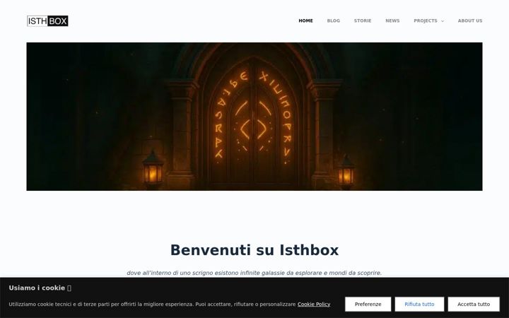 Screenshot of isthbox.it