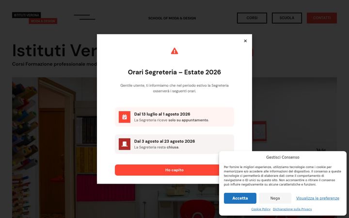 Screenshot of istitutiverona.com