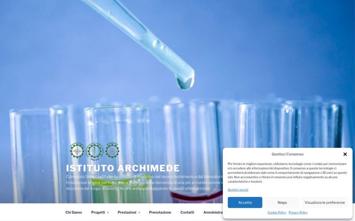 Screenshot of istitutoarchimede.it
