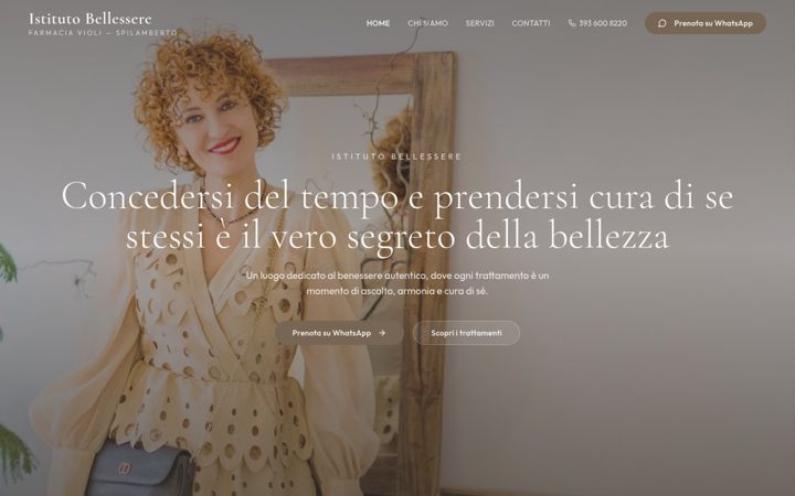 Screenshot of istitutobellessere.it