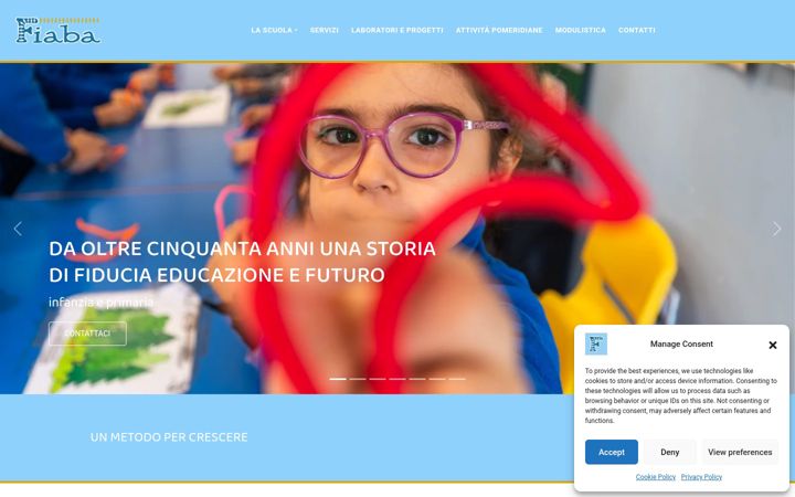 Screenshot of istitutofiaba.it