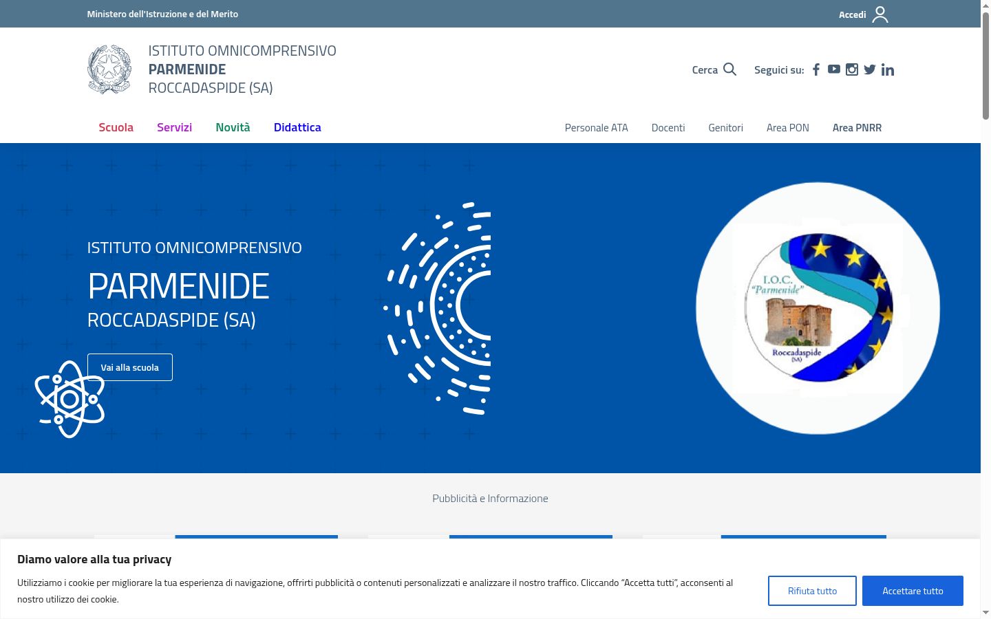 Zrzut ekranu banera zgody wyświetlanego przed jakąkolwiek interakcją