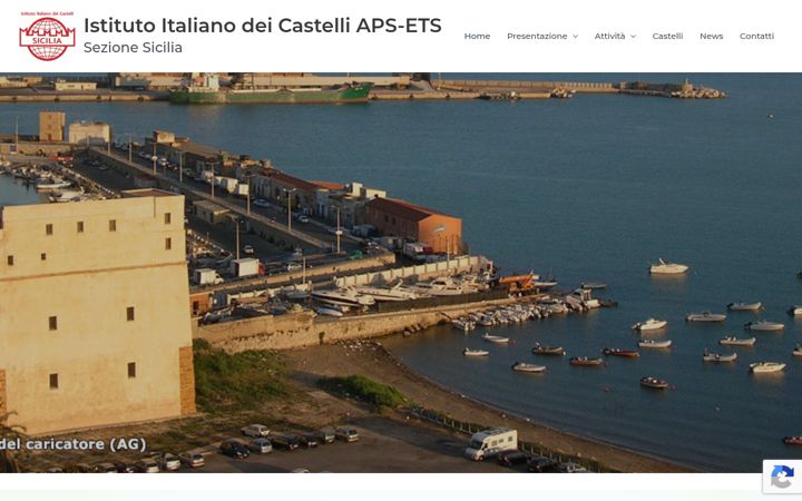 Screenshot of istitutoitalianocastelli-sicilia.org