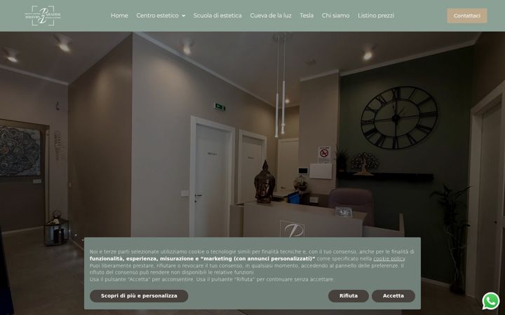 Screenshot of istitutoparadise.it