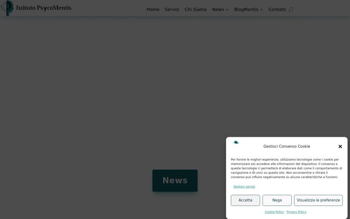 Screenshot of istitutopsycomentis.it