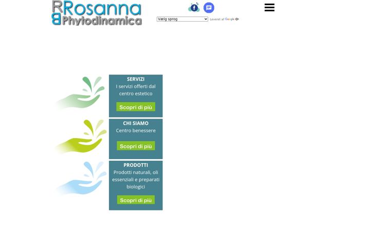 Screenshot of istitutorosanna.it