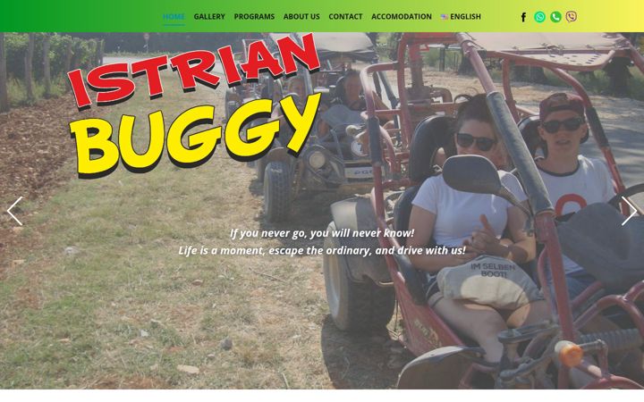 Screenshot of istrianbuggy.com