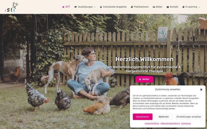 Screenshot of istt-nrw.de