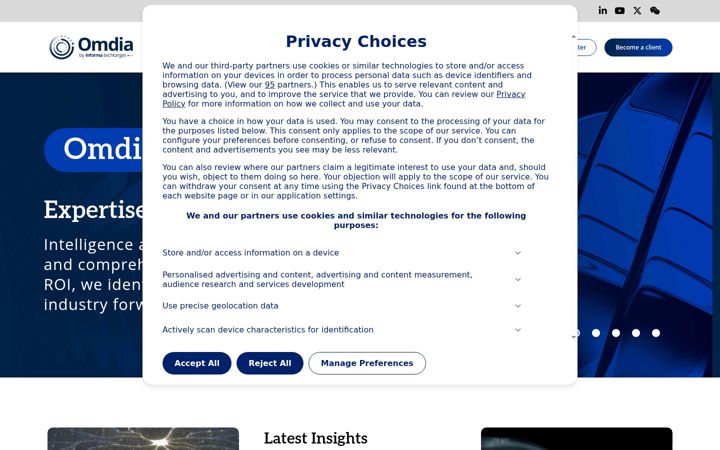 Screenshot of isuppli.com
