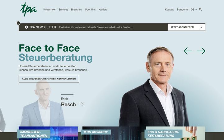 Screenshot of isus.at