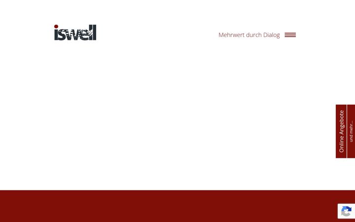 Screenshot of iswell.ch