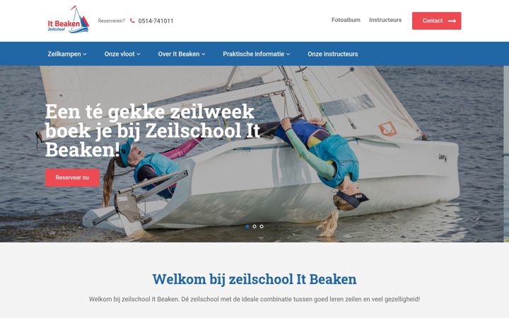 Screenshot of it-beaken.nl
