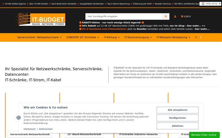 Screenshot of it-budget.de