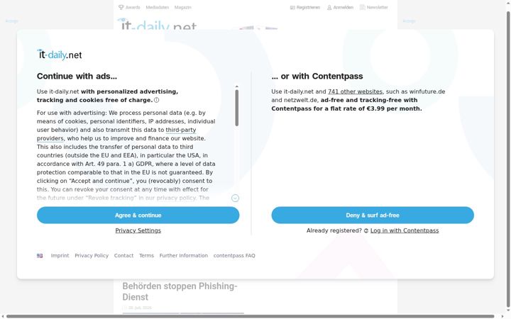Screenshot of it-daily.net