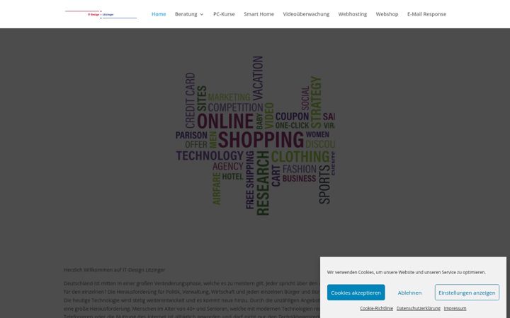 Screenshot of it-design-litzinger.de