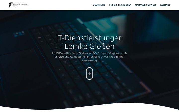 Screenshot of it-dienstleistungen-lemke.de