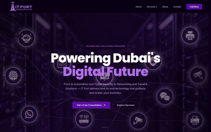 Screenshot of it-fort.com