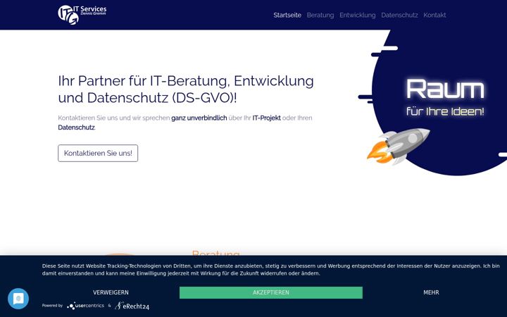 Screenshot of it-gremm.de