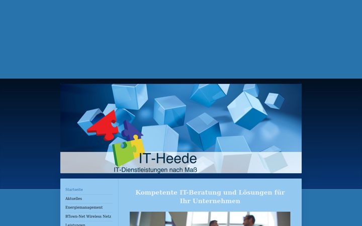 Screenshot of it-heede.de