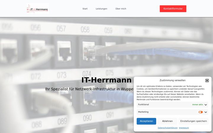 Screenshot of it-herrmann.net