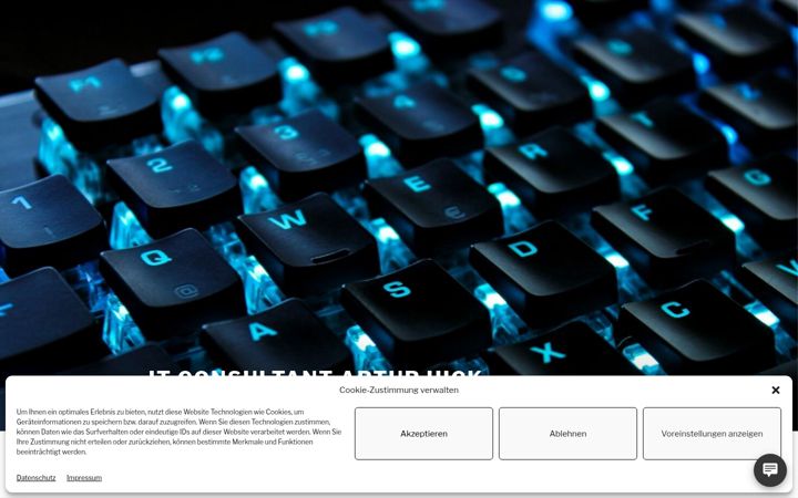 Screenshot of it-hick.de