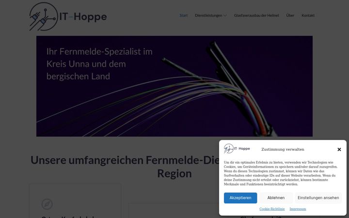Screenshot of it-hoppe.net