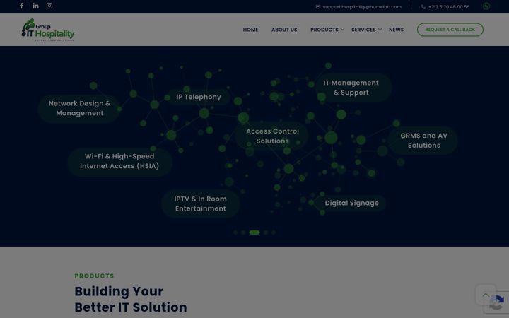 Screenshot of it-hospitality.com